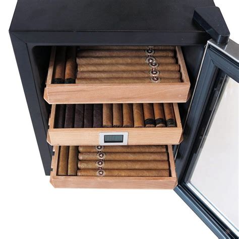 electronically controlled cigar humidors